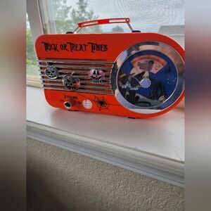 Trick or Treat Tunes Portable Audio Player - Orange Mr Halloween